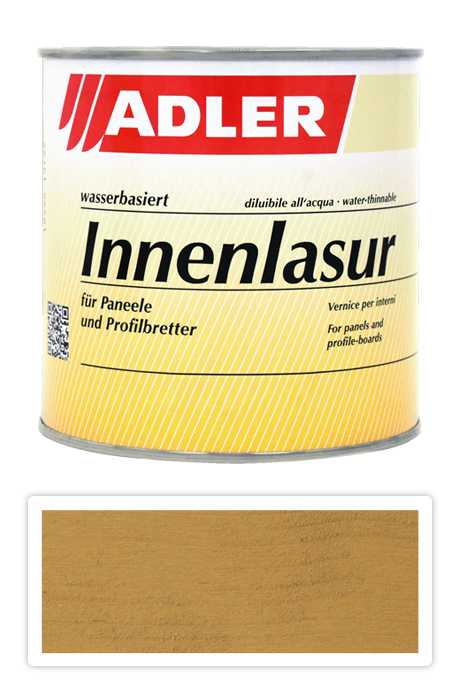 ADLER Innenlasur UV 100 - přírodní lazura na dřevo pro interiéry 0.75 l Heart Of Gold ST 01/2