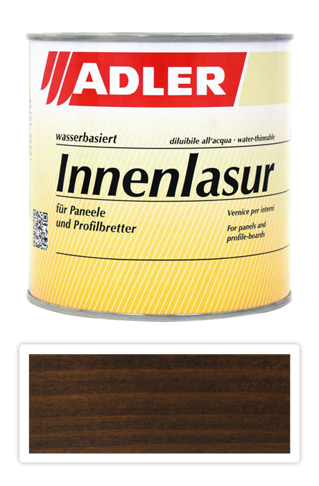 ADLER Innenlasur - vodou ředitelná lazura na dřevo pro interiéry 0.75 l Dammerung ST 03/5