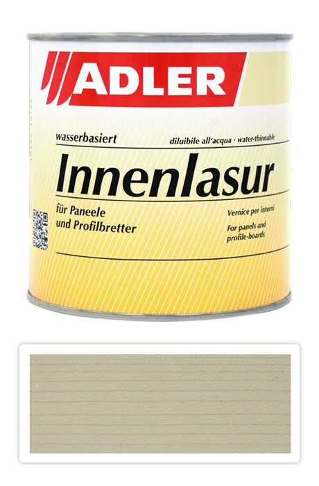 ADLER Innenlasur - vodou ředitelná lazura na dřevo pro interiéry 0.75 l Weisse Tiger ST 06/1