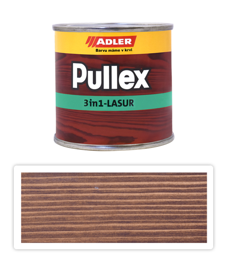 ADLER Pullex 3in1 Lasur - tenkovrstvá impregnační lazura 0.075 l Palisandr