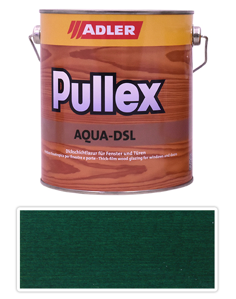 ADLER Pullex Aqua DSL - vodou ředitelná lazura na dřevo 2.5 l Cocodrilo ST 07/5