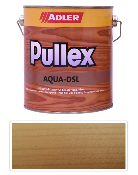 ADLER Pullex Aqua DSL - vodou ředitelná lazura na dřevo 2.5 l Oh La La! ST 01/3