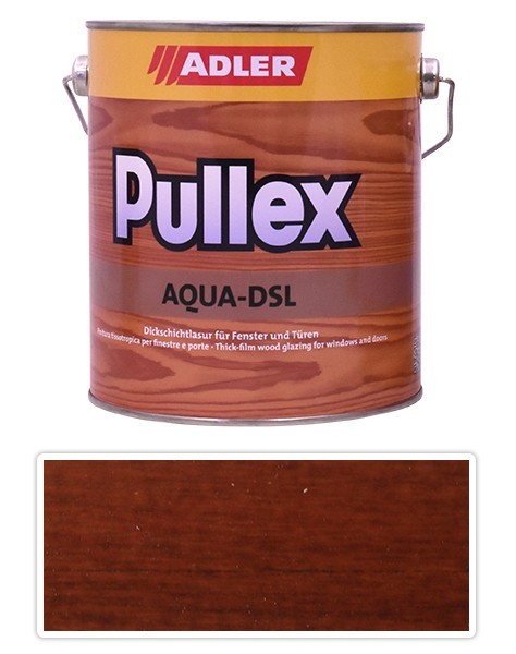 ADLER Pullex Aqua DSL - vodou ředitelná lazura na dřevo 2.5 l Teak LW 01/5