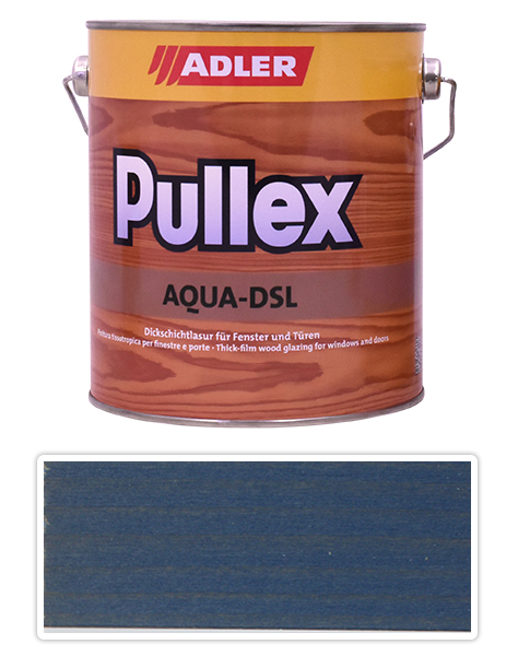 ADLER Pullex Aqua DSL - vodou ředitelná lazura na dřevo 2.5 l Tulum ST 07/2