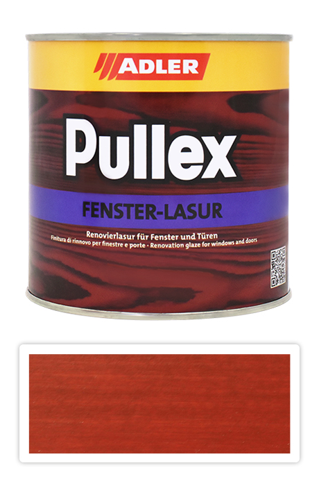 ADLER Pullex Fenster Lasur - renovační lazura na okna a dveře 0.75 l Feuerdrache LW 03/1