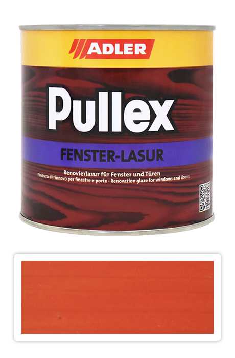 ADLER Pullex Fenster Lasur - renovační lazura na okna a dveře 0.75 l Kapuzinerkresse LW 08/2