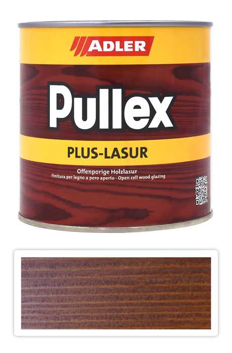 ADLER Pullex Plus Lasur - lazura na ochranu dřeva v exteriéru 0.75 l Ořech LW 02/3