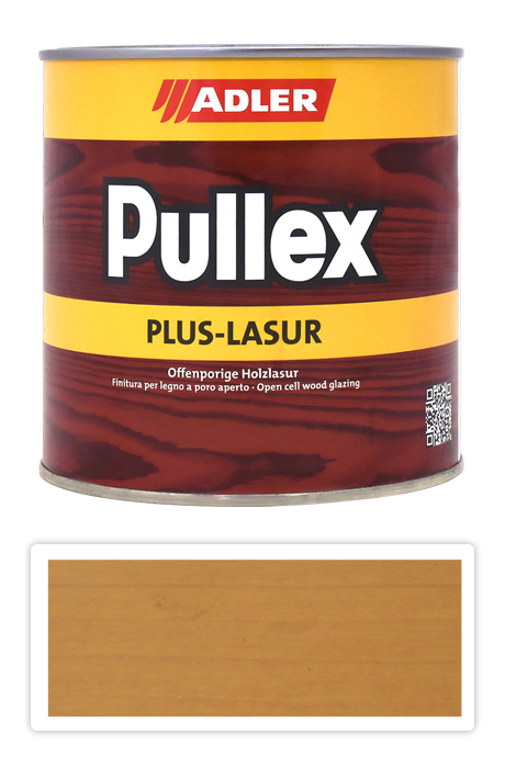 ADLER Pullex Plus Lasur - lazura na ochranu dřeva v exteriéru 0.75 l Whisper LW 04/1