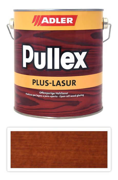 ADLER Pullex Plus Lasur - lazura na ochranu dřeva v exteriéru 2.5 l Borovice LW 01/4