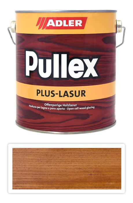 ADLER Pullex Plus Lasur - lazura na ochranu dřeva v exteriéru 2.5 l Modřín 50318