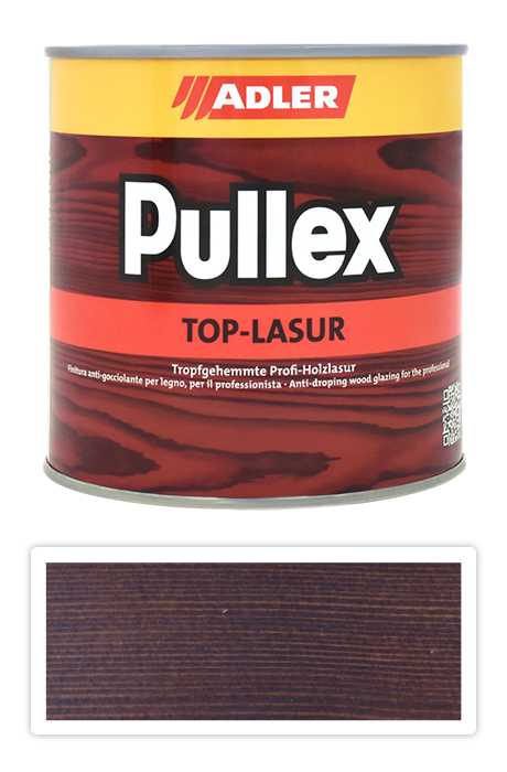 ADLER Pullex Top Lasur - tenkovrstvá lazura pro exteriéry 0.75 l Palisandr 50556