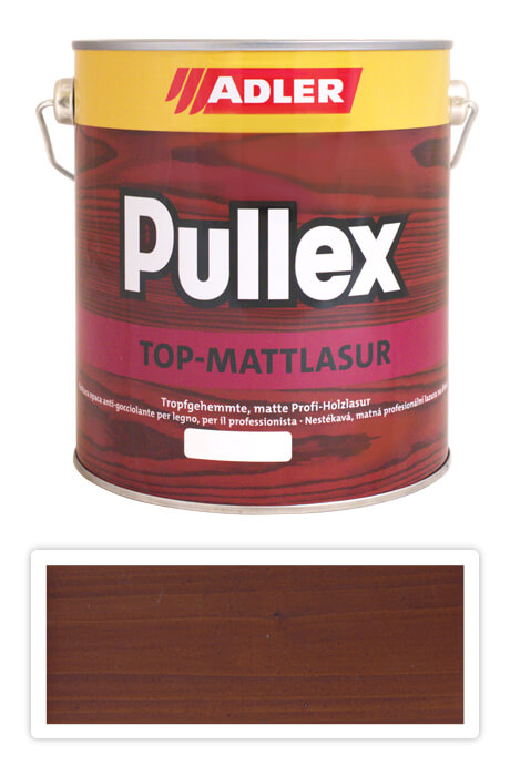 ADLER Pullex Top Mattlasur - tenkovrstvá matná lazura pro exteriéry 2.5 l Sipo