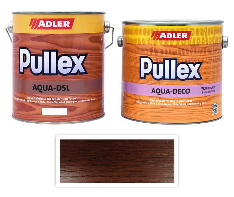 ADLER Sada - renovace dřevěných oken 2.5 l Kastanie F013