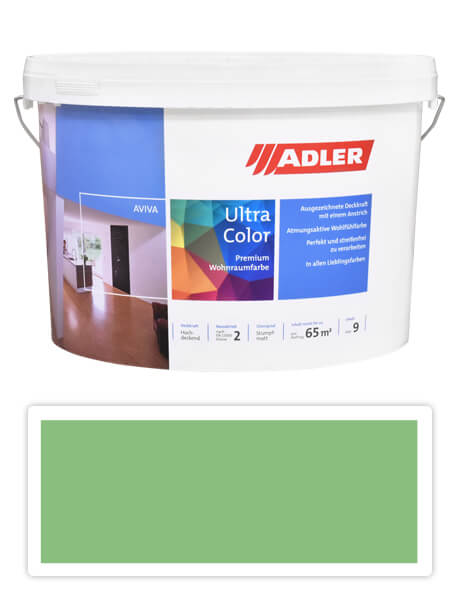 Adler Aviva Ultra Color - malířská barva na stěny v interiéru 9 l Gipfelbuch AS 19/5