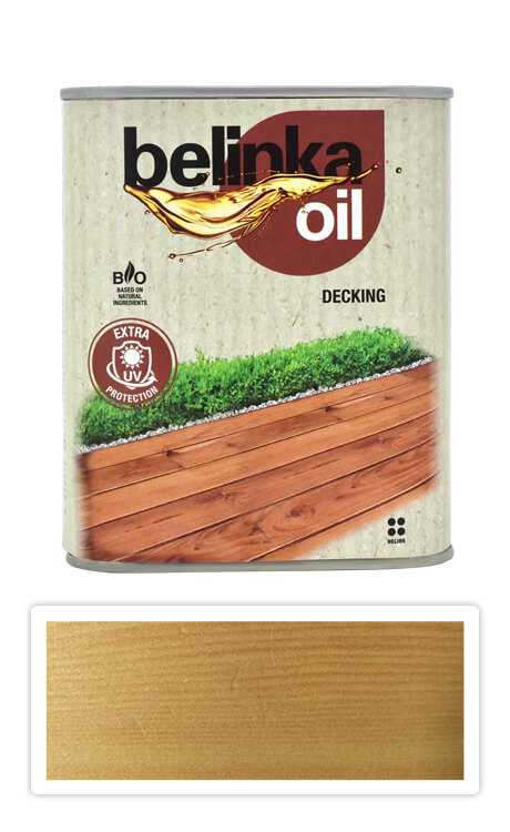 BELINKA Oil Decking - terasový olej 0.75 l Přírodní 201