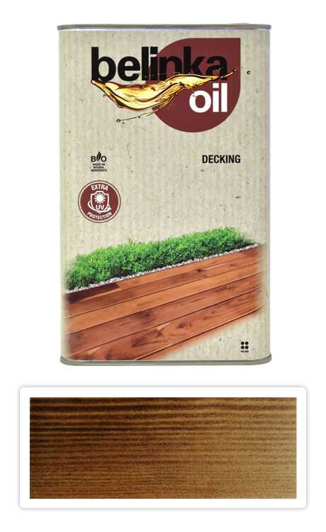 BELINKA Oil Decking - terasový olej 2.5 l Palisandr 204