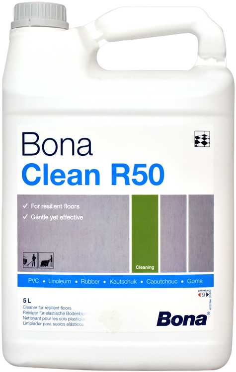 BONA Clean R50 - čisticí prostředek na vinyl a PVC 5 l