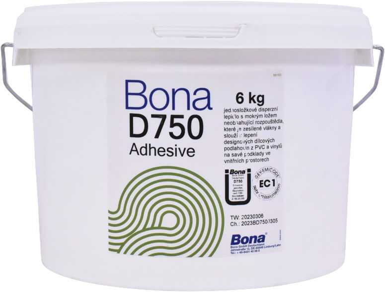 BONA Lepidlo D750 na vinyl a PVC 6 kg