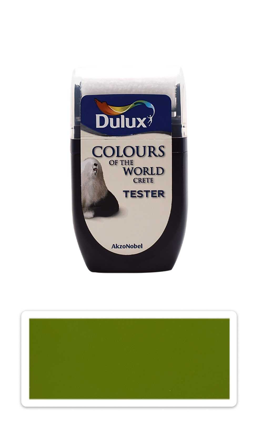 DULUX Colours of the World - matná krycí malířská barva 0.03 l Divoké liány vzorek