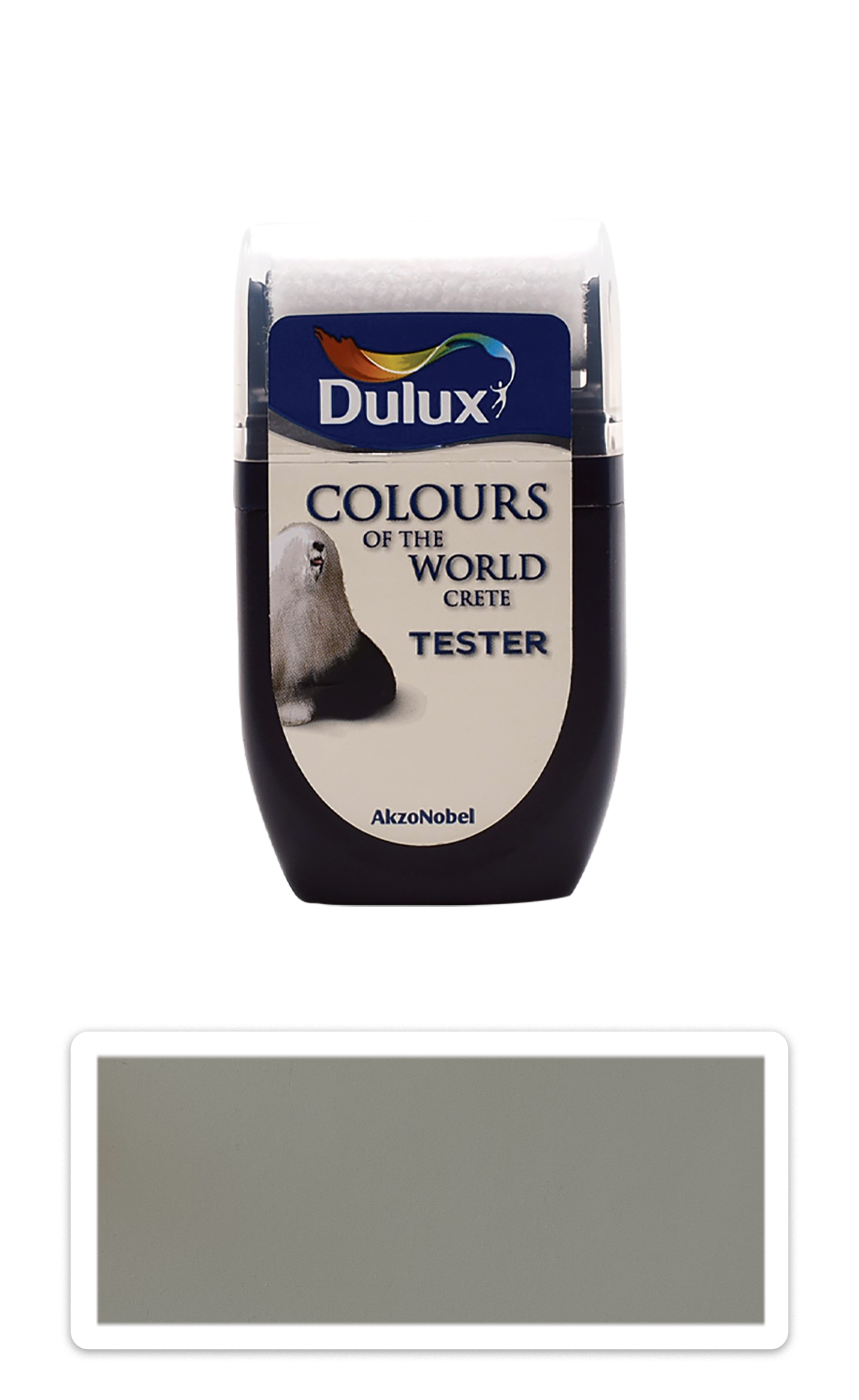 DULUX Colours of the World - matná krycí malířská barva 0.03 l Norský fjord vzorek