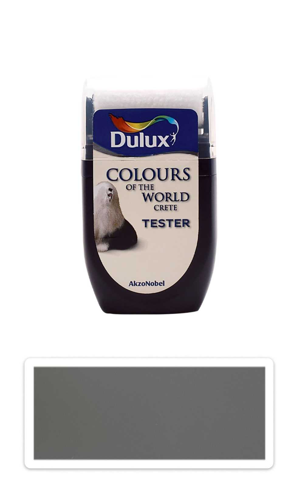 DULUX Colours of the World - matná krycí malířská barva 0.03 l Zimní ticho vzorek