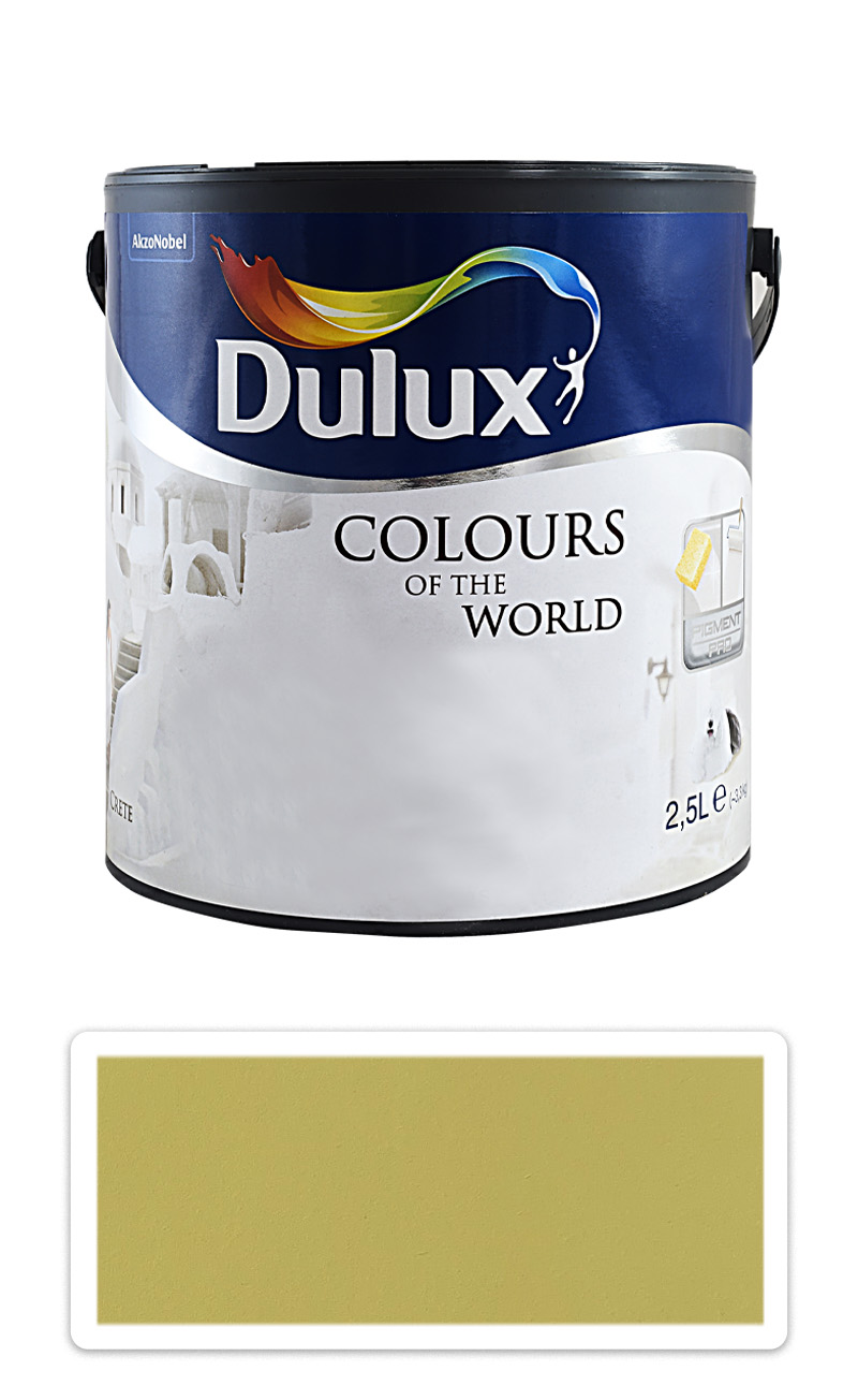 DULUX Colours of the World - matná krycí malířská barva do interiéru 2.5 l Slunečné sárí