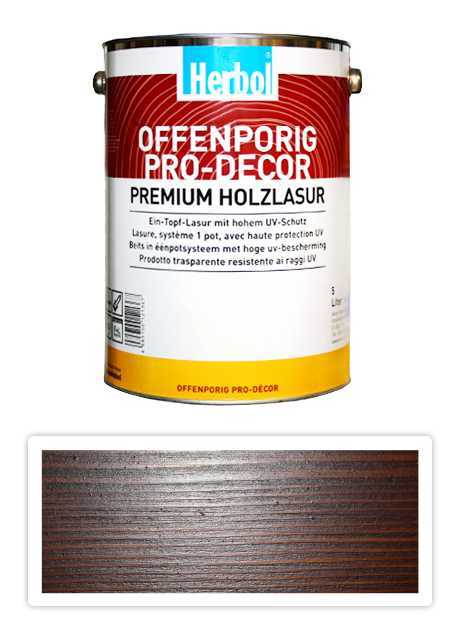 Herbol Offenporig Pro-decor 5l kaštan 8408