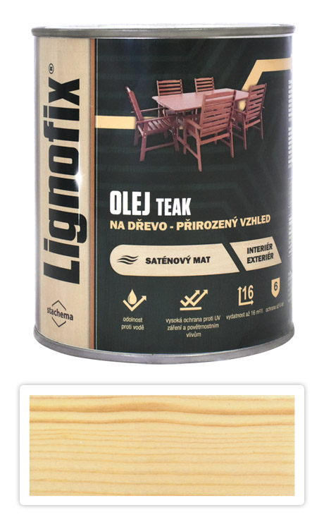 LIGNOFIX Olej 0.75 l Teak bezbarvý