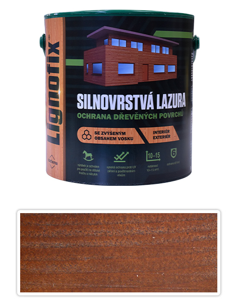 LIGNOFIX - silnovrstvá lazura 2.5 l Ořech