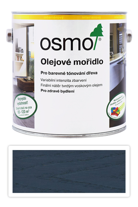 OSMO Olejové mořidlo 2.5 l Grafit 3514