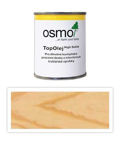 OSMO Top olej na nábytek a kuchyňské desky 0.125 l Bezbarvý polomat 3028