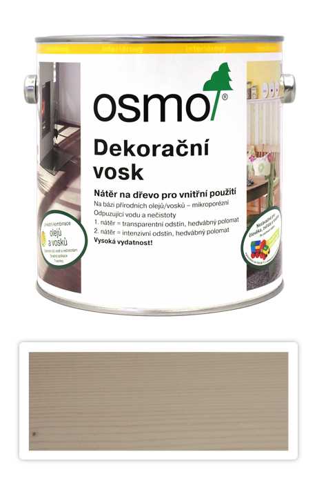 Osmo Dekorační vosk transparentní 2