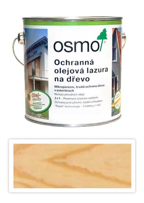 Osmo Ochranná olejová lazura na dřevo 2