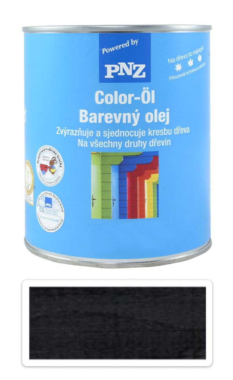 PNZ Barevný olej 0.75 l Grafitově černý