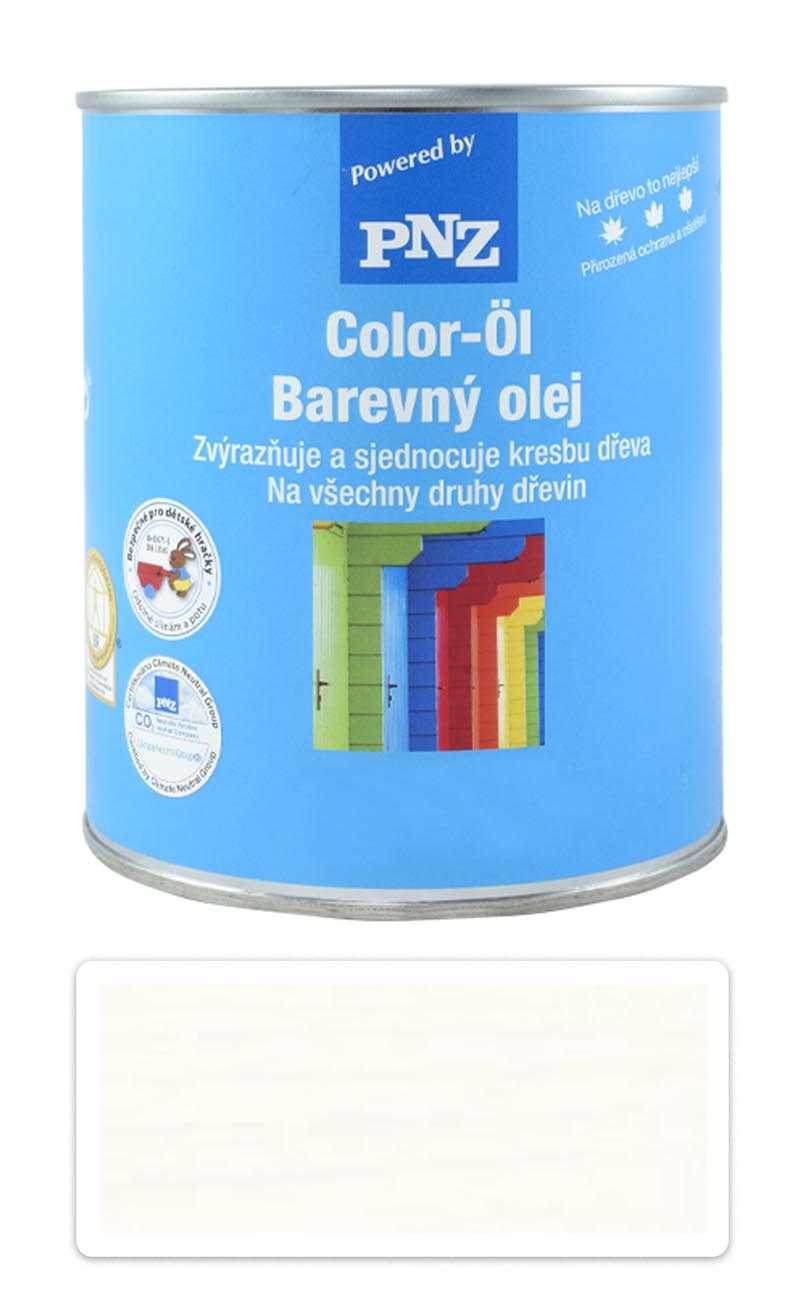 PNZ Barevný olej 0.75 l Vápenný bílý