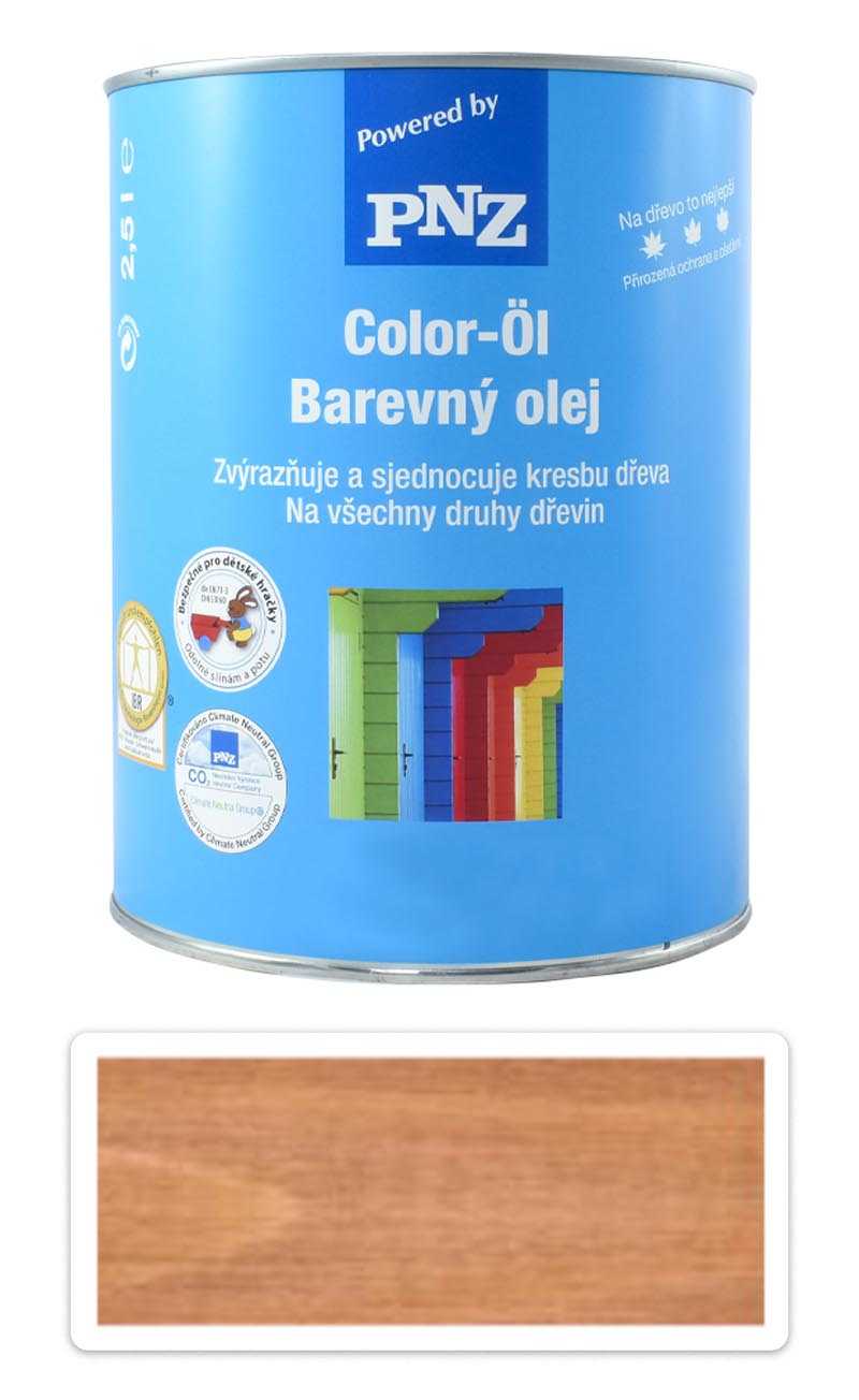 PNZ Barevný olej 2.5 l Meranti / Teak