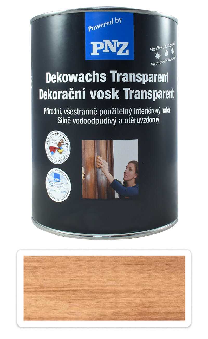 PNZ Dekorační vosk Transparent 2.5 l Ořech