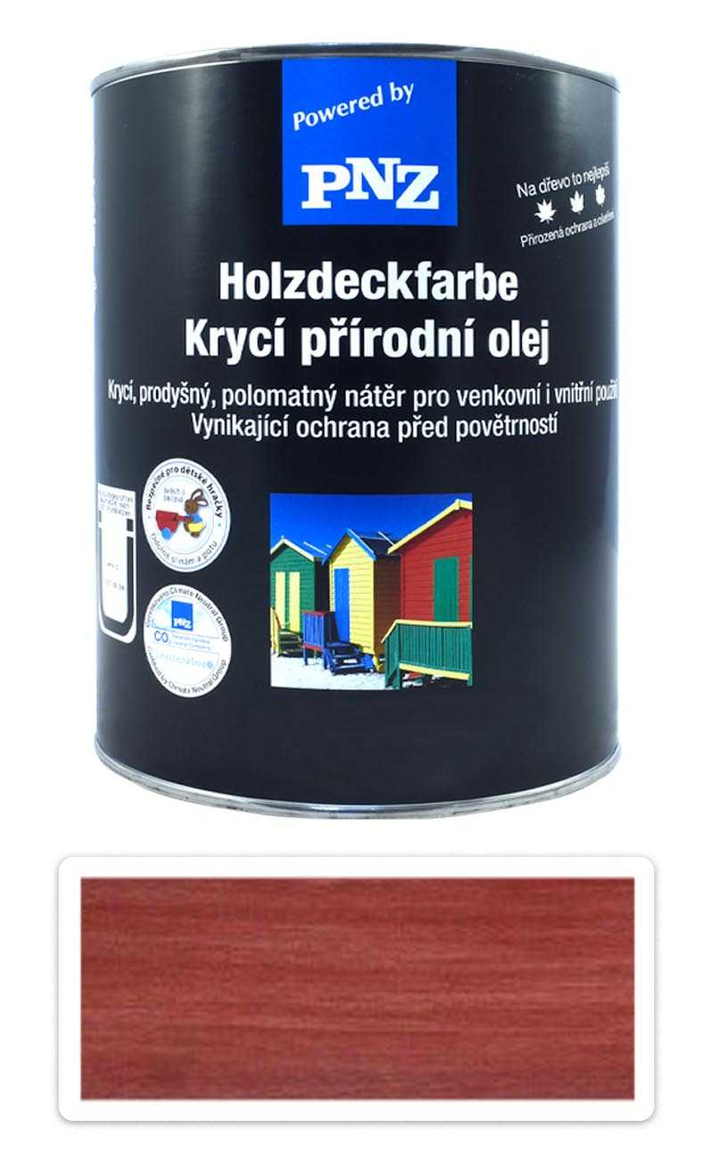 PNZ Krycí přírodní olej 2.5 l Nordicky červená