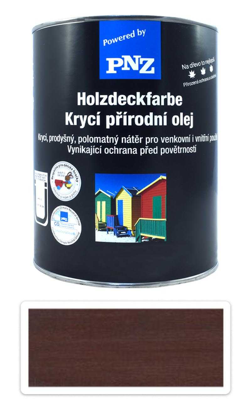 PNZ Krycí přírodní olej 2.5 l Tmavě hnědá