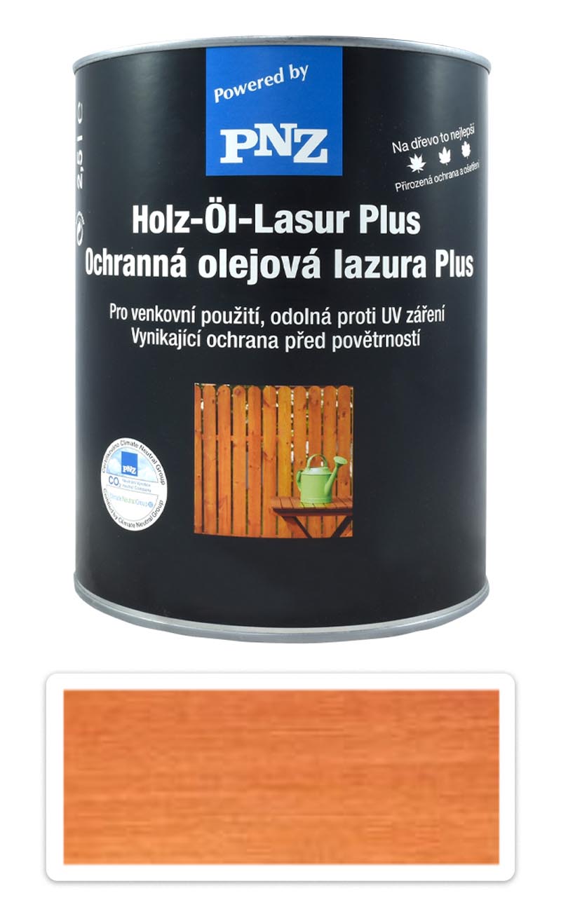 PNZ Ochranná olejová lazura Plus 2.5 l Cedr