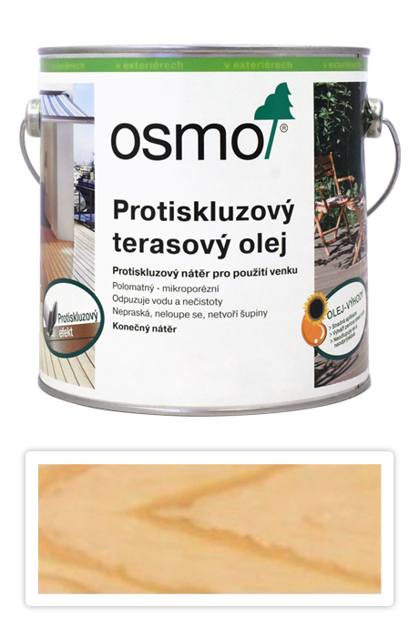 Protiskluzový terasový olej OSMO 2