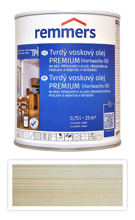 REMMERS Tvrdý voskový olej PREMIUM 0.75 l Bezbarvý