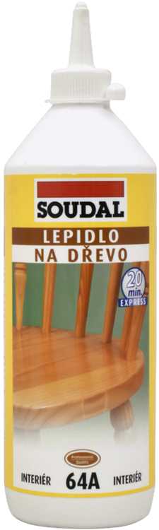 SOUDAL Lepidlo na dřevo 64A rychleschnoucí 750 g