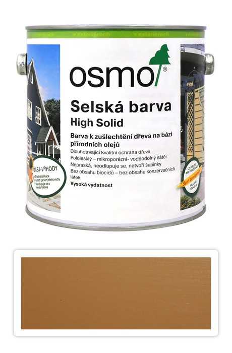 Selská barva OSMO 2.5l Slunečně žlutá 2205