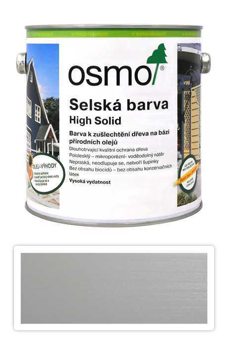 Selská barva OSMO 2.5l Světle šedá 2735