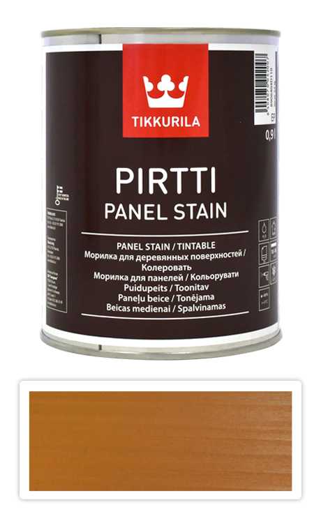 TIKKURILA Pirtti - vodou ředitelné mořidlo na dřevo v interiéru 0.9 l Mesi 5050