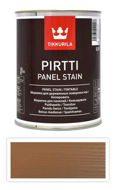 TIKKURILA Pirtti - vodou ředitelné mořidlo na dřevo v interiéru 0.9 l Pihka 5051