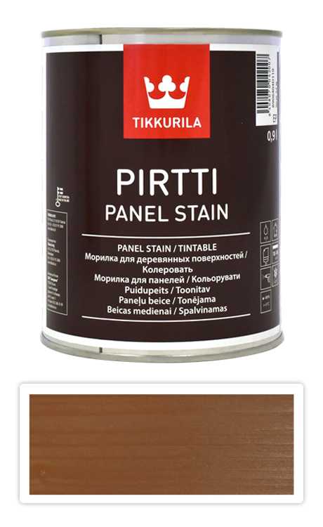 TIKKURILA Pirtti - vodou ředitelné mořidlo na dřevo v interiéru 0.9 l Pouta 5052