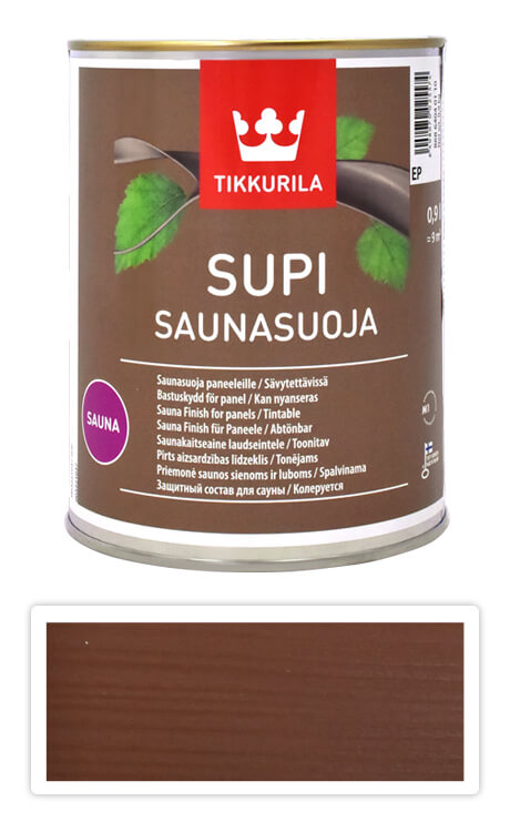 TIKKURILA Supi Sauna Finish - akrylátový lak do sauny 0.9 l Honka 5072