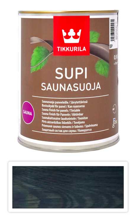 TIKKURILA Supi Sauna Finish - akrylátový lak do sauny 0.9 l Yö 5086